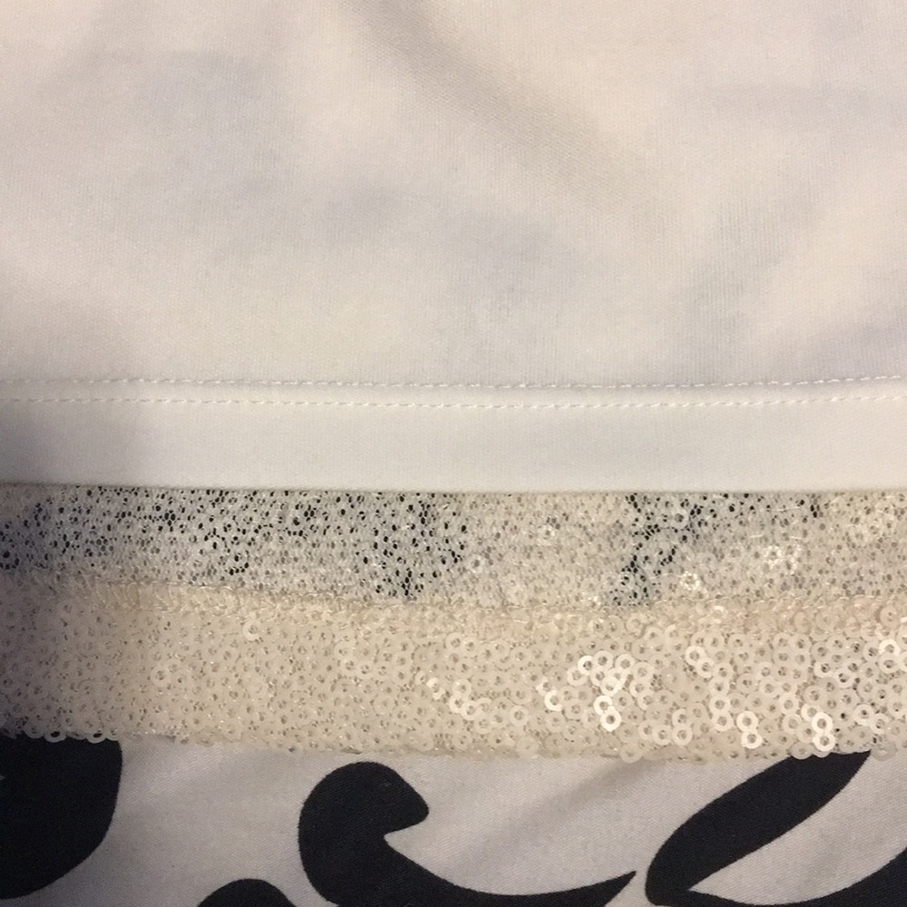 Cocktail Dress, White Sequin, NWOT - Picture 6 of 6